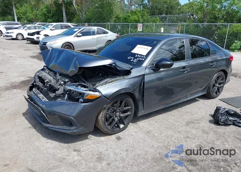 2022 Honda Civic Sport z USA, uszkodzony, nr VIN 2HGFE2F56NH516006